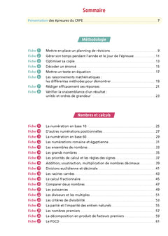 Objectif CRPE 2026 - Maths - 100 fiches pour bien réviser  - ép. écrite d'admissibilité L3