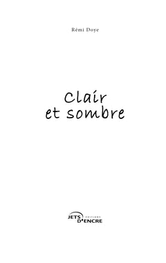 Clair et sombre