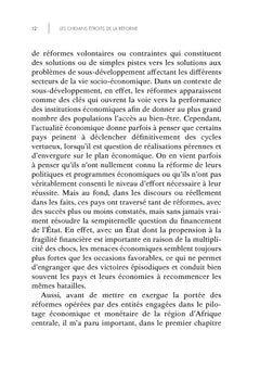 Les Chemins étroits de la réforme dans une communauté monétaire