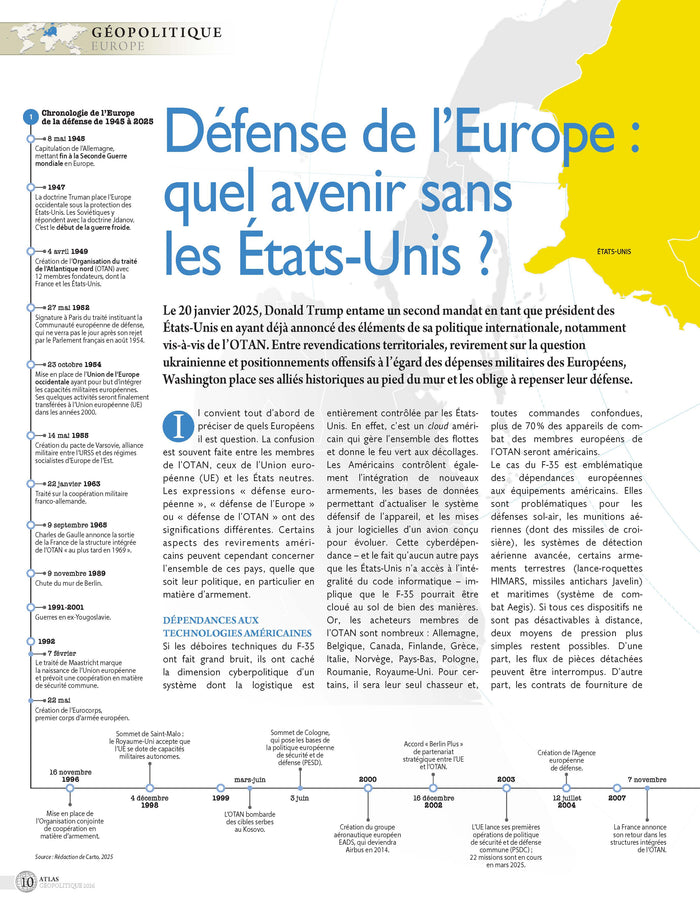 Atlas géopolitique mondial 2026