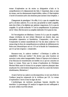 Du cadavre dans le prénom