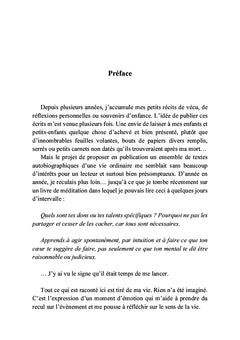 Petites notes au fil des jours