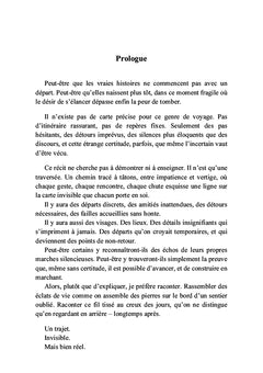 L'invisible trajet