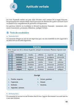 Sélection Policier adjoint et Cadet de la République - Tout-en-un - 2026-2027