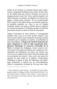La planète se réchauffe ? Et alors !?