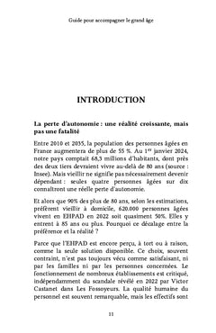 Guide pour accompagner le grand âge