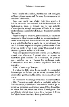 Turbulences et convergence