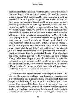 Héritage céleste