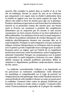 Approche intégrative du cancer