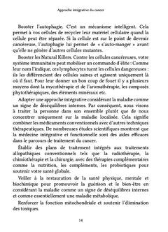 Approche intégrative du cancer