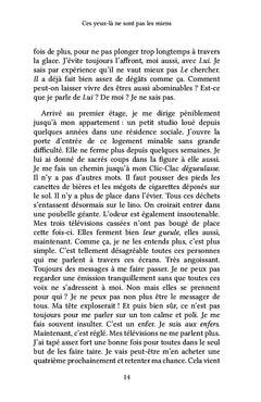Ces yeux-là ne sont pas les miens