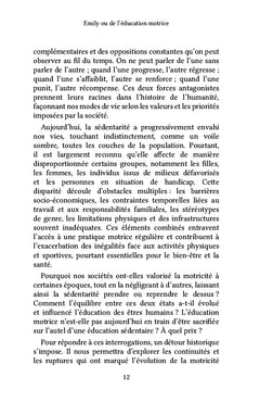 Emily ou de l'éducation motrice