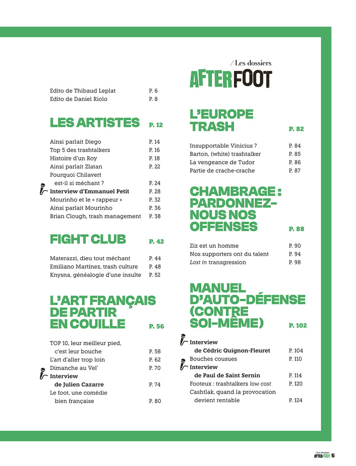 Les dossiers After Foot - RMC n°2