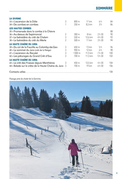 Balades à raquettes dans le massif du Jura