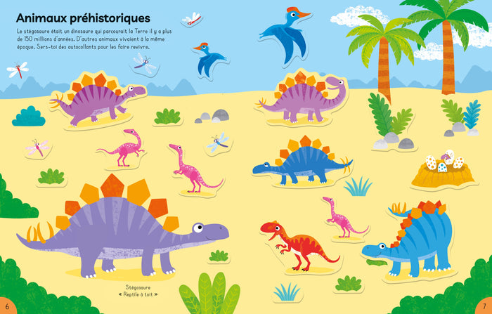 Les dinosaures - Mon grand livre d'activités