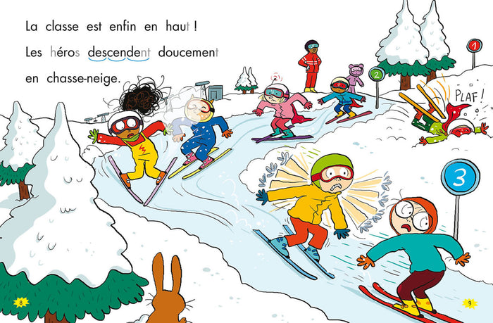 Les héros de 1re primaire - Panique au ski