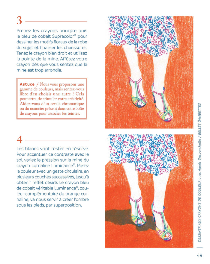Dessiner aux crayons de couleur