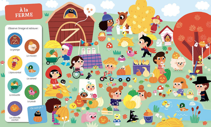 Cherche et trouve des tout-petits - Même pas peur !