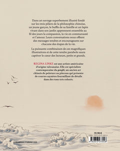Le petit garçon, le buffle et le lapin