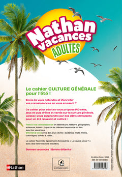 Cahier de vacances - Nathan Vacances Adultes Culture générale