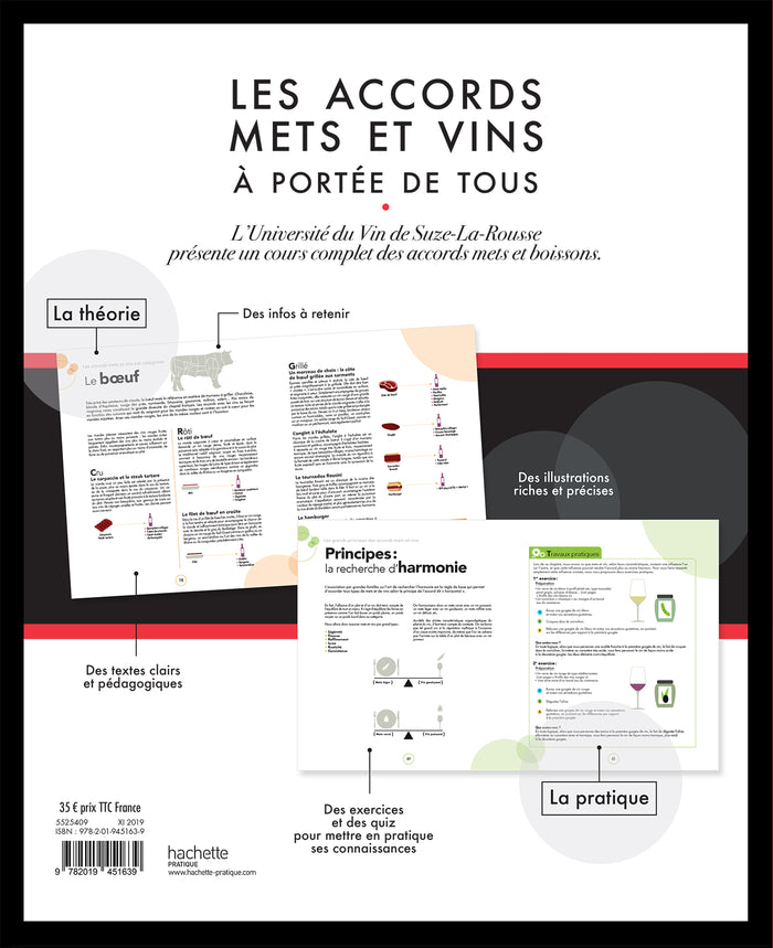 Le grand cours des accords mets et vins
