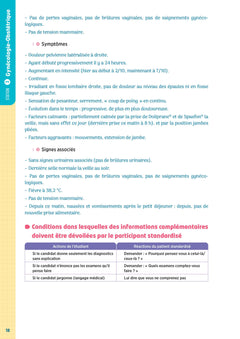 ECOS Gynécologie-Obstétrique