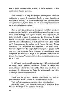 Pour une lecture limpide du Yi Jing