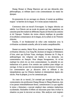 Pour une lecture limpide du Yi Jing