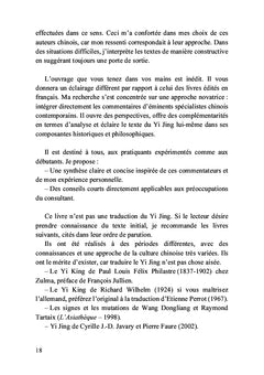 Pour une lecture limpide du Yi Jing
