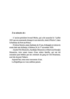 Haïti, une nation sans État