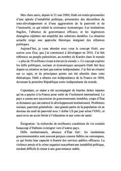 Haïti, une nation sans État