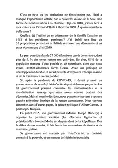 Haïti, une nation sans État