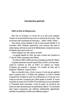 Haïti, une nation sans État