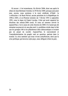 Haïti, une nation sans État