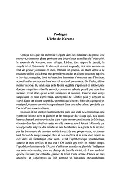 Kichanga, Le Petit Poussin de la savane