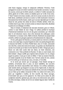 Kichanga, Le Petit Poussin de la savane