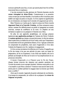 Comprendre et se préparer pour la fin des temps