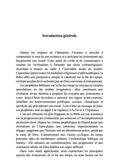 Comprendre et se préparer pour la fin des temps