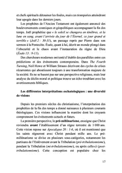 Comprendre et se préparer pour la fin des temps