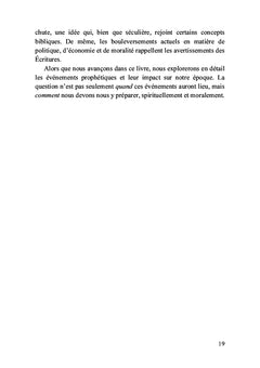 Comprendre et se préparer pour la fin des temps