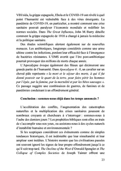 Comprendre et se préparer pour la fin des temps