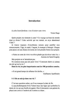 Il est urgent de vivre