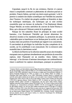 L'héritage de Francis Galton