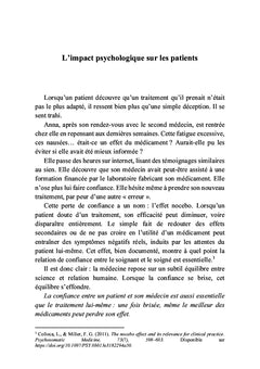 Le prix de la confiance