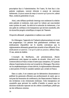 Le prix de la confiance