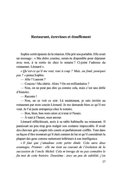 Avec les compliments de mon oncle Michel I