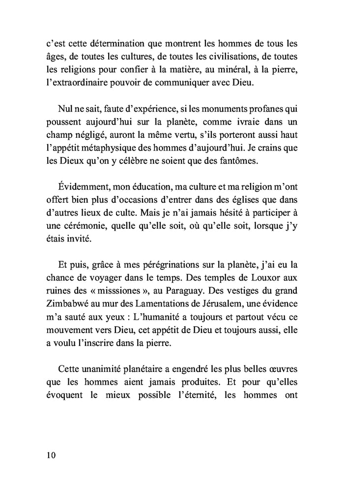 La prière des pierres