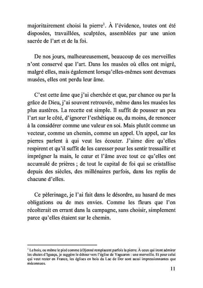 La prière des pierres