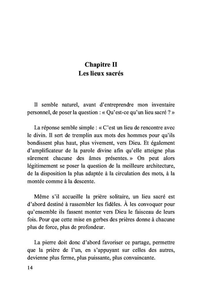 La prière des pierres