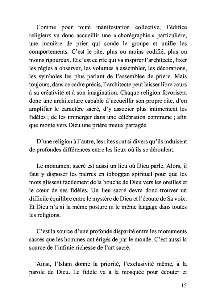 La prière des pierres